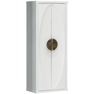 Шкаф-колонна Opadiris Ибица 45 00-00003630 подвесной Белый золото